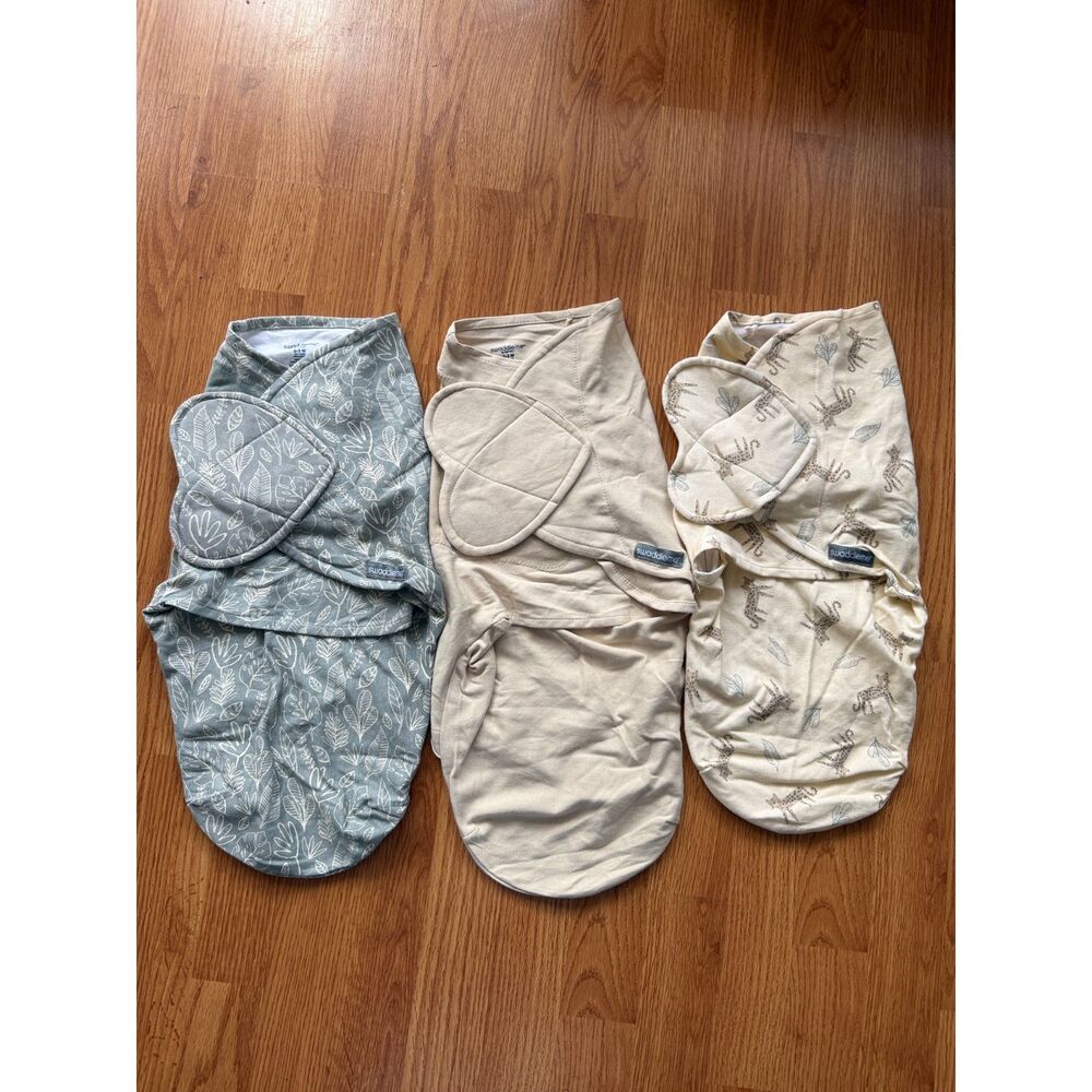 Baby Swaddle Sleep Sack Bundle Size 0-3 Months - Picture 2 of 7